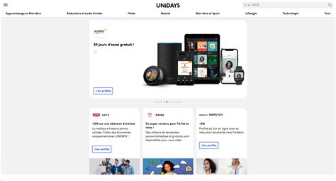 unidays gratuit en ligne.